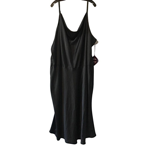 Satin Slip Dress - Picture 1 of 8